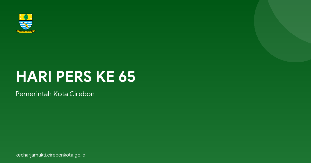 HARI PERS KE 65