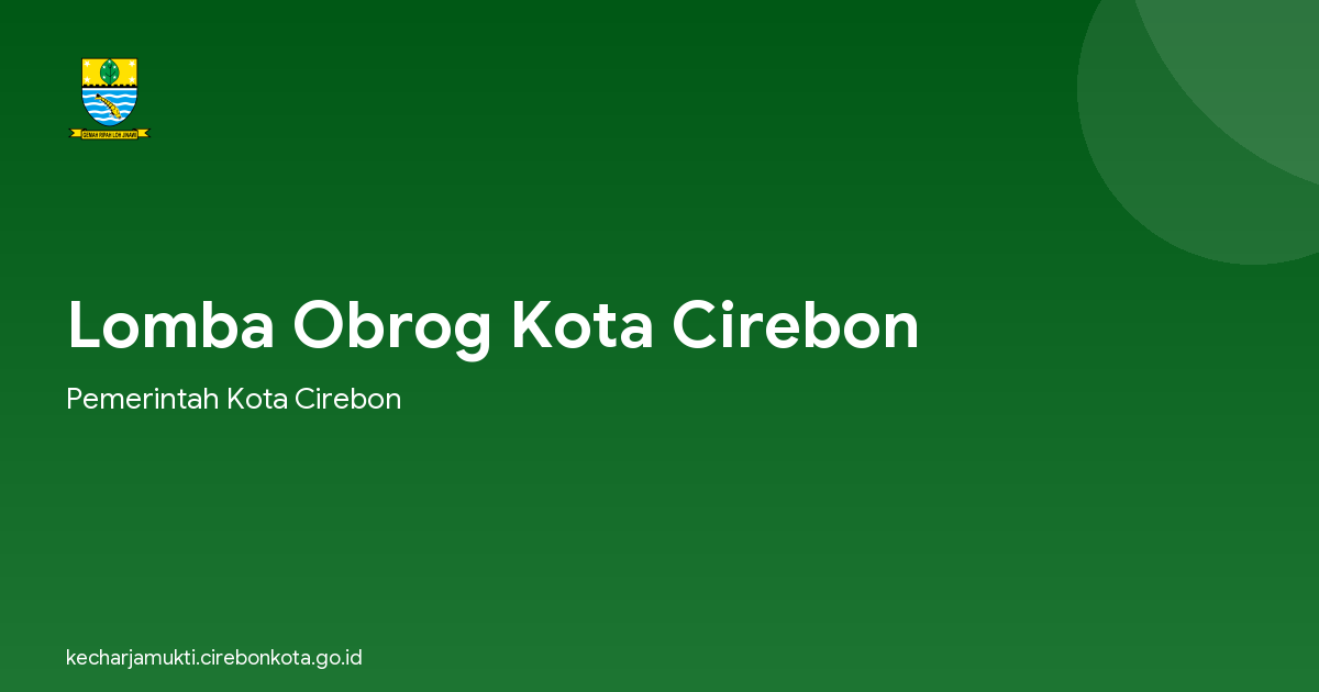 Lomba Obrog Kota Cirebon