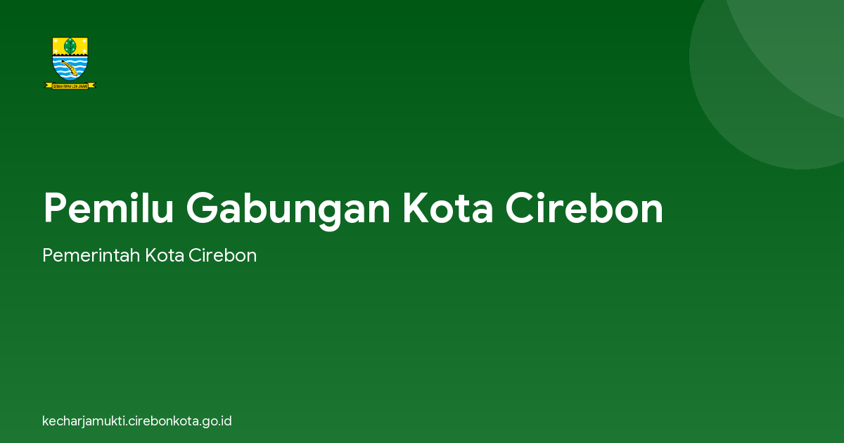 Pemilu Gabungan Kota Cirebon