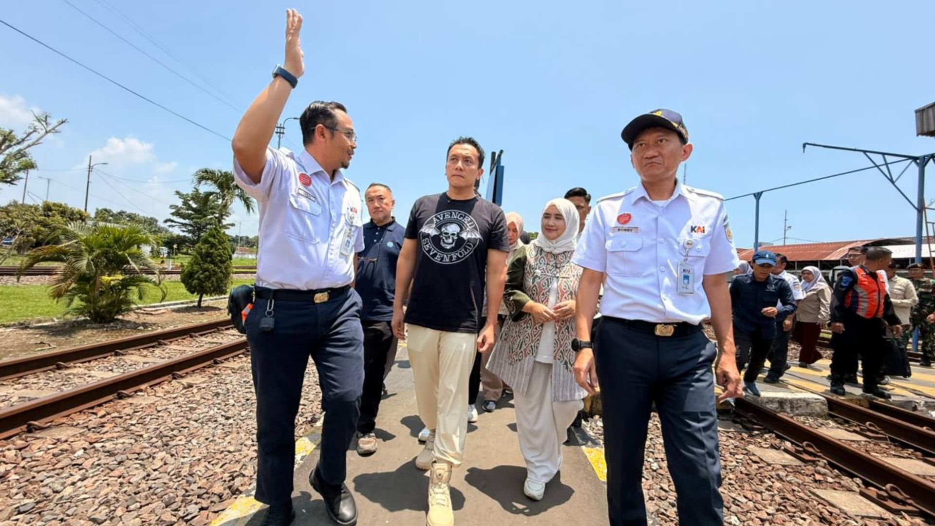 Perkuat Sinergi Pengelolaan Sampah Mudik, Wakil Wali Kota Terima Kunjungan Wamen LH dan Dirut KAI