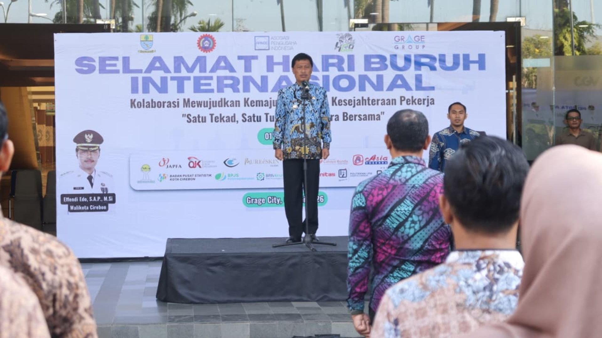 Peringatan May Day 2026, Wali Kota Dorong Hubungan Harmonis Pekerja dan Pengusaha
