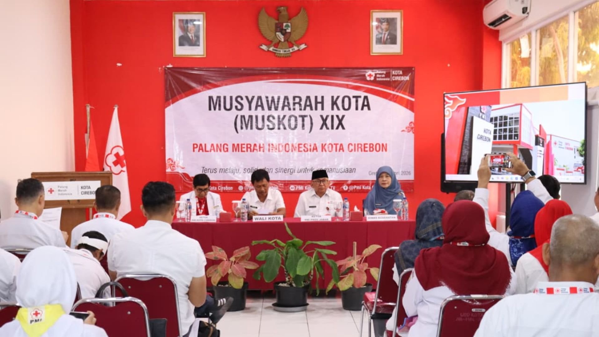 Buka Muskot XIX, Wali Kota: PMI Adalah Wajah Nyata Negara dalam Urusan Kemanusiaan