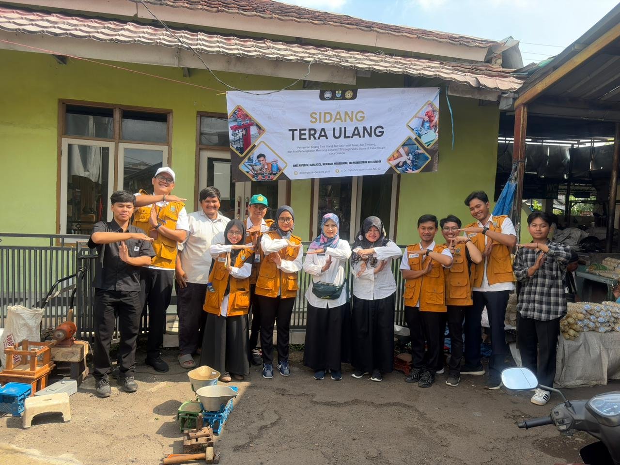 Bidang Kemetrologian Melaksanakan Sidang Tera Ulang Hari ke - 2 di Pasar Perumnas