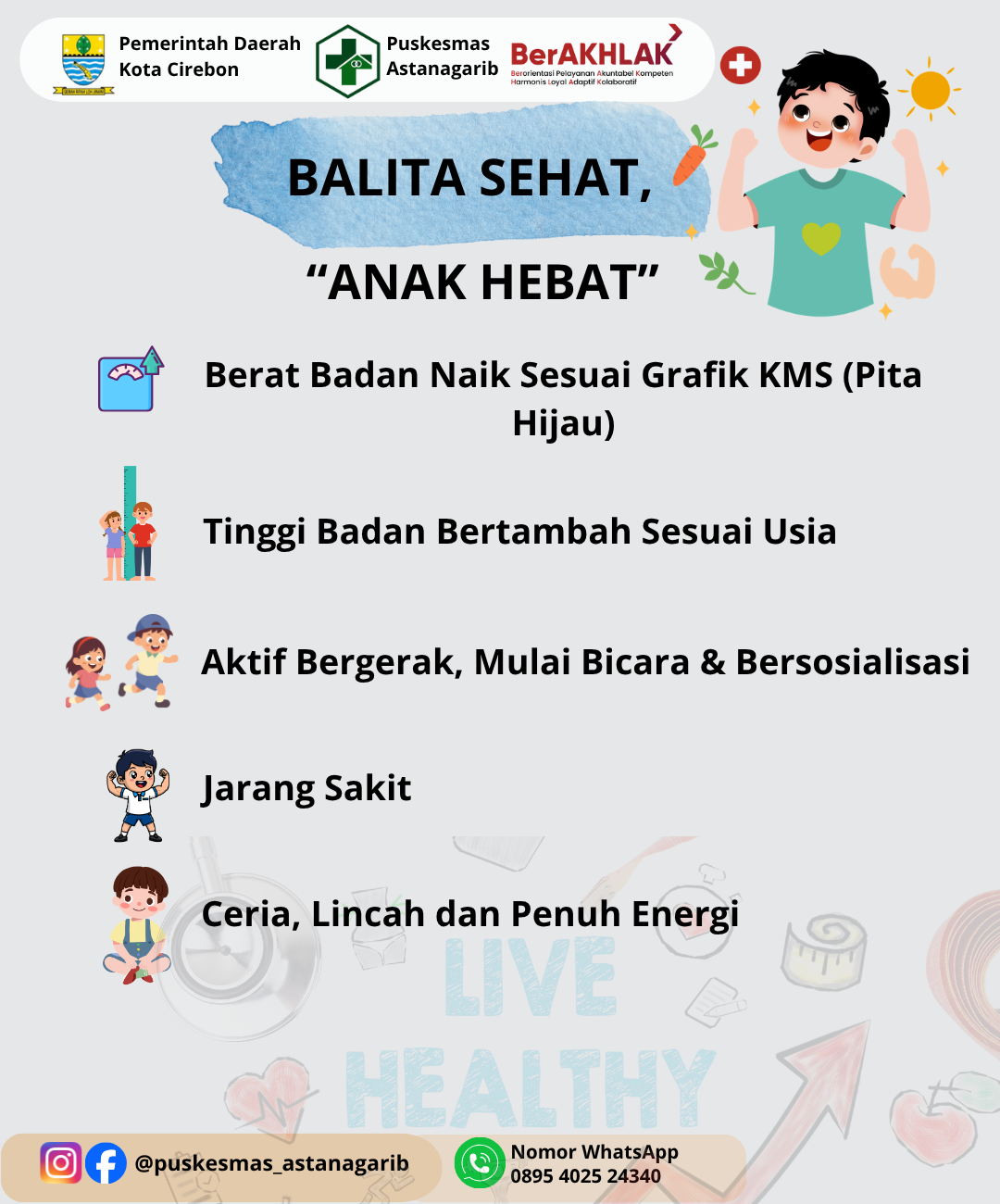Ciri-Ciri Balita Sehat