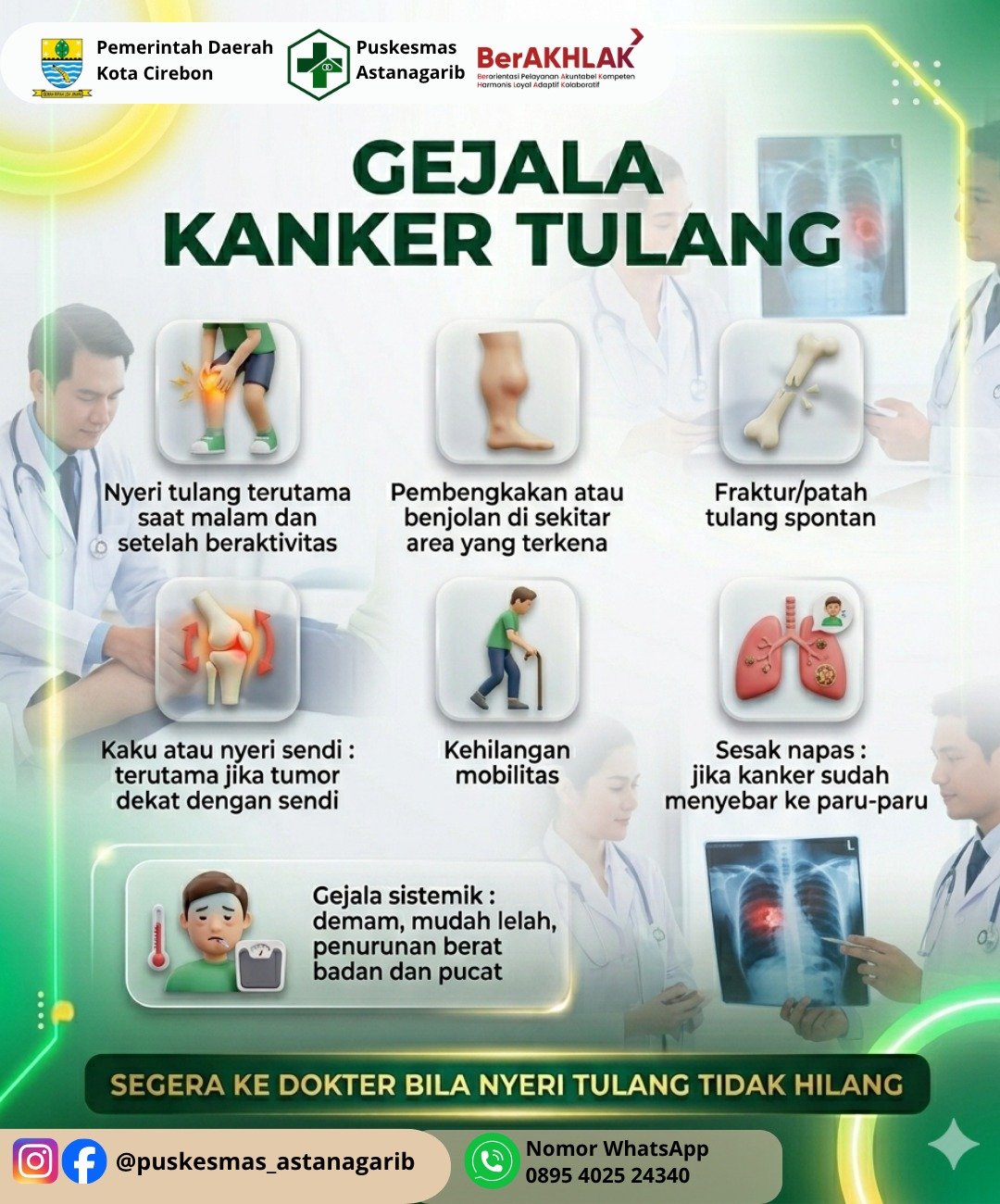 Gejala Kanker Tulang