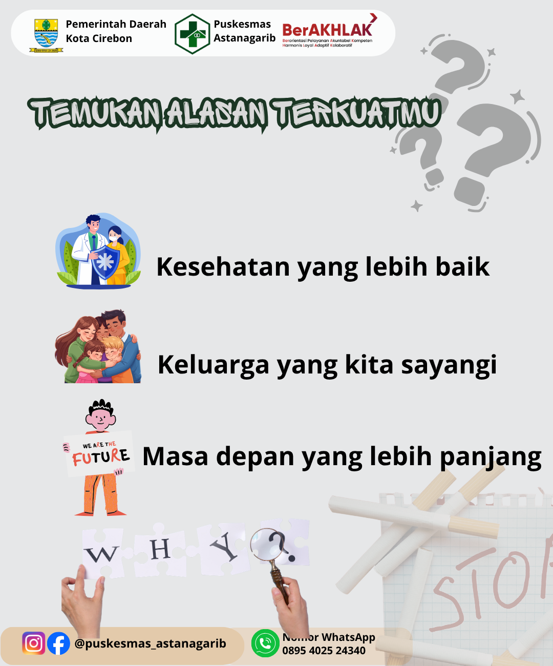 Temukan Alasan TerkuatMu Untuk Berhenti Merokok