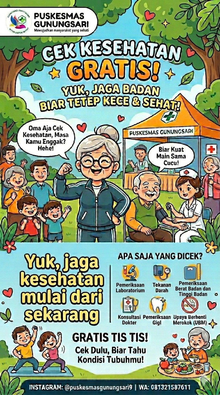 HAYO CEK KESEHATAN GRATIS (CKG)