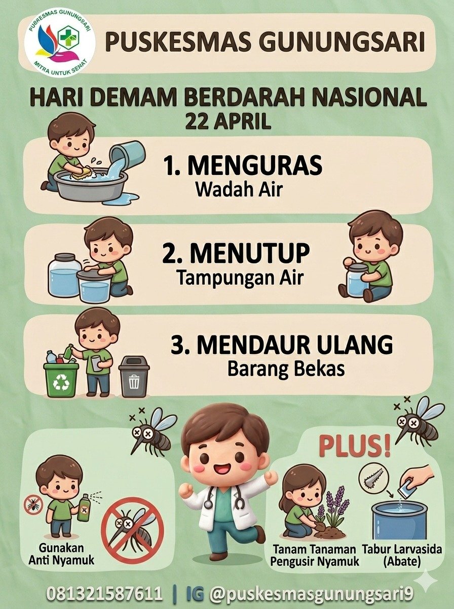 PERINGATAN HARI DEMAM BERDARAH NASIONAL