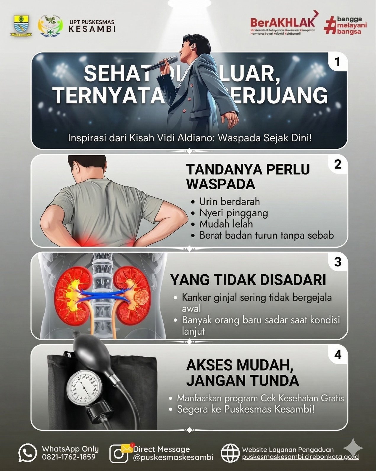 Sehat di Luar, Berjuang di Dalam: Belajar dari Kisah Vidi Aldiano tentang Kanker Ginjal