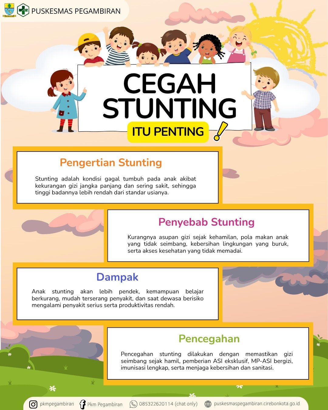 CEGAH STUNTING ITU PENTING