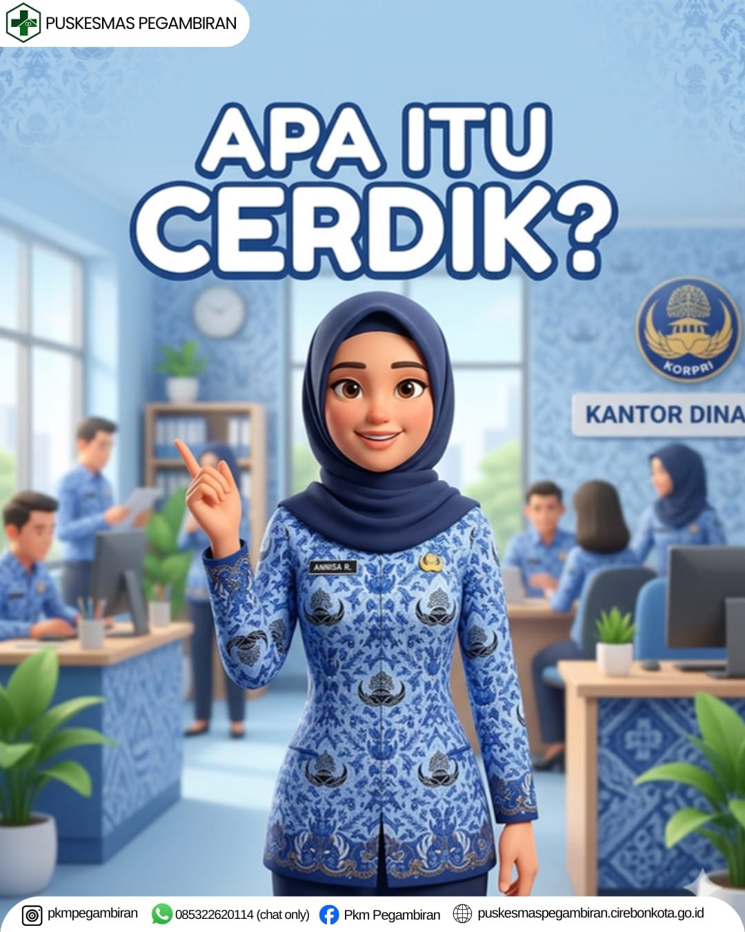 PTM (PENYAKIT TIDAK MENULAR) BISA DI CEGAH DENGAN PERILAKU CERDIK
