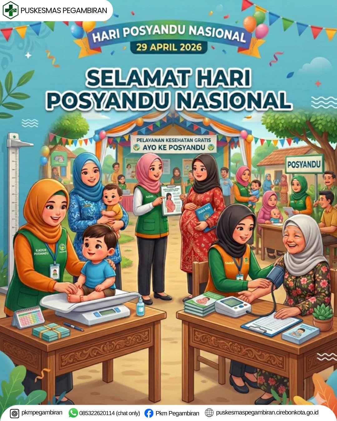 HARI POSYANDU NASIONAL 
29 APRIL 2026