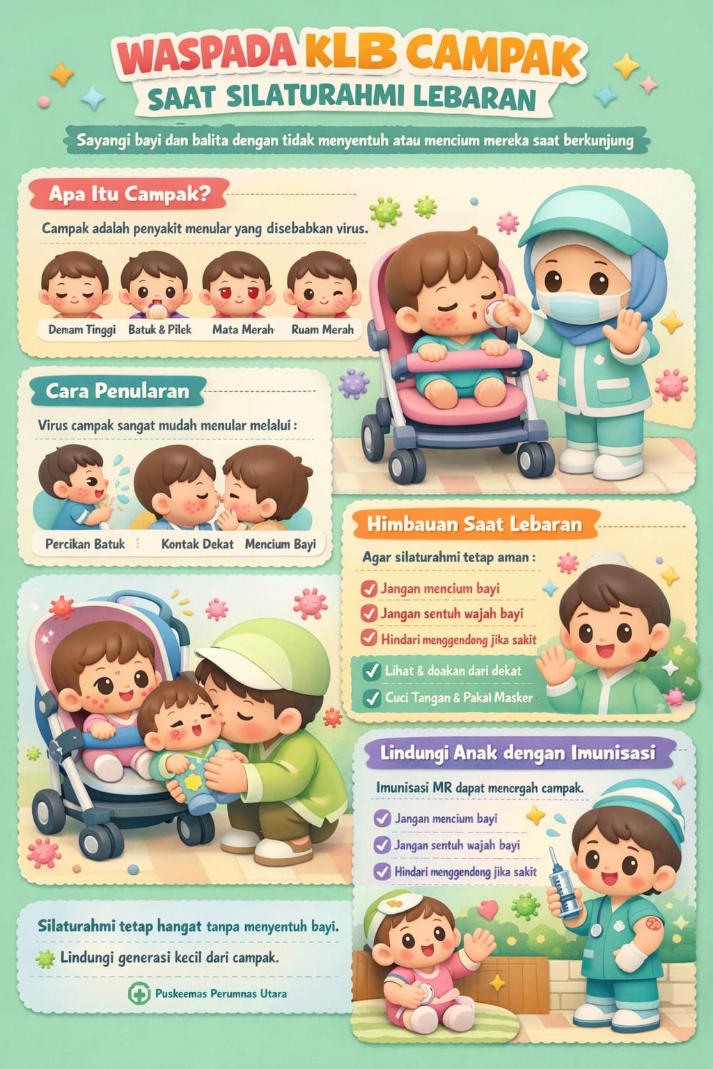 WASPADA KLB CAMPAK SAAT SILATURAHMI LEBARAN