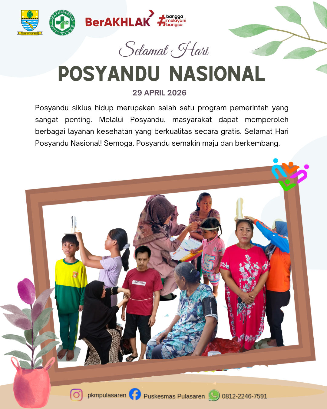Selamat Hari Posyandu Nasional