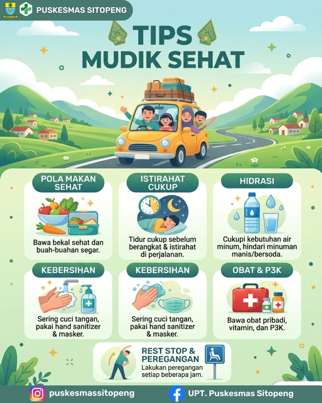 TIPS MUDIK SEHAT