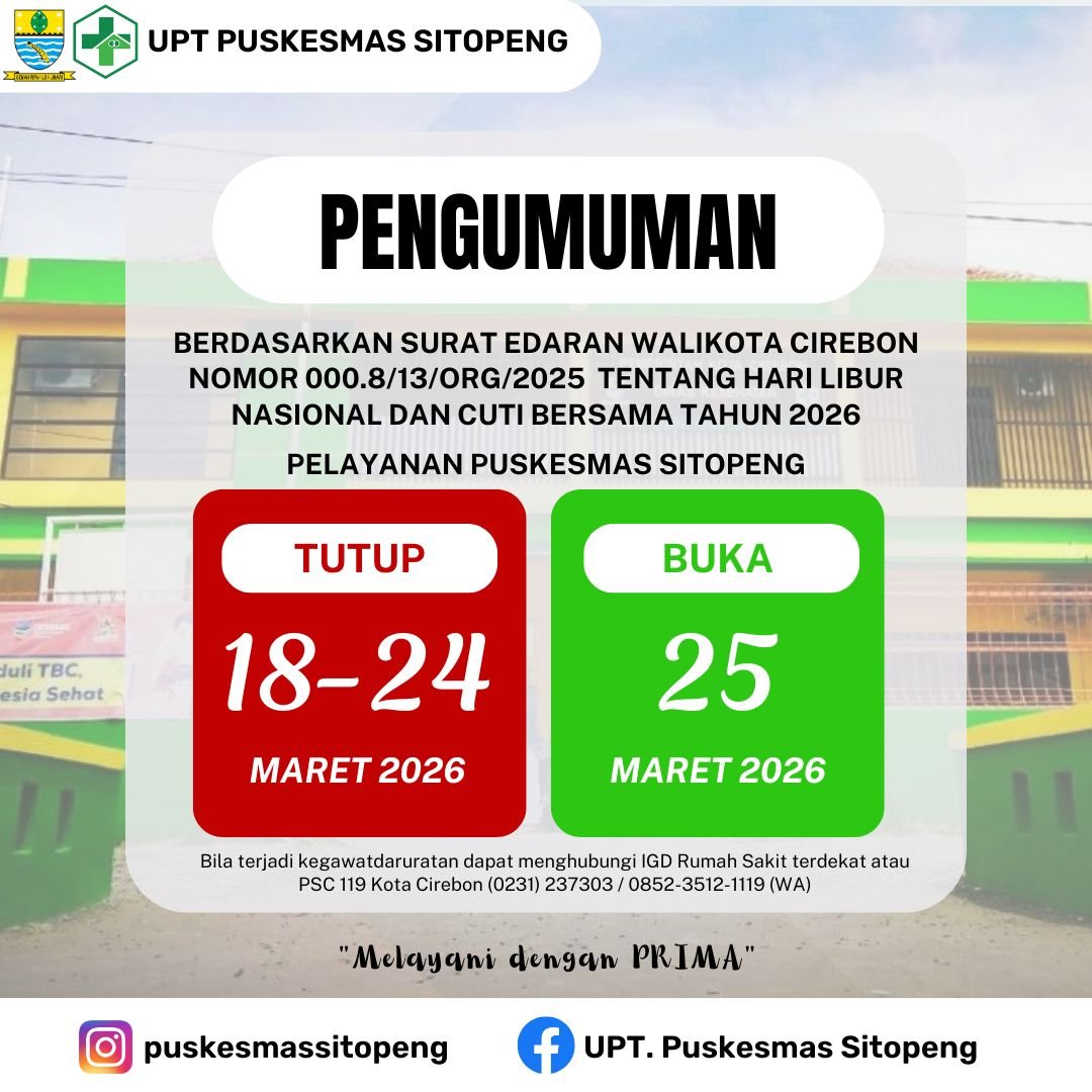 Pengumuman Pelayanan