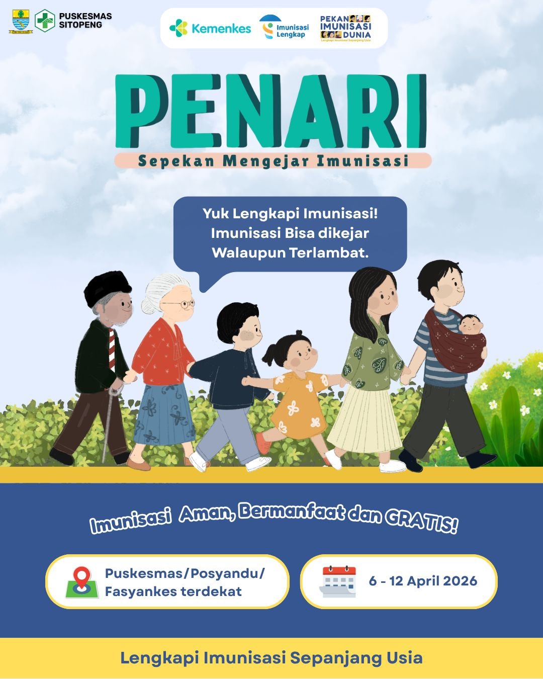 PENARI (Pekan Mengejar Imunisasi)