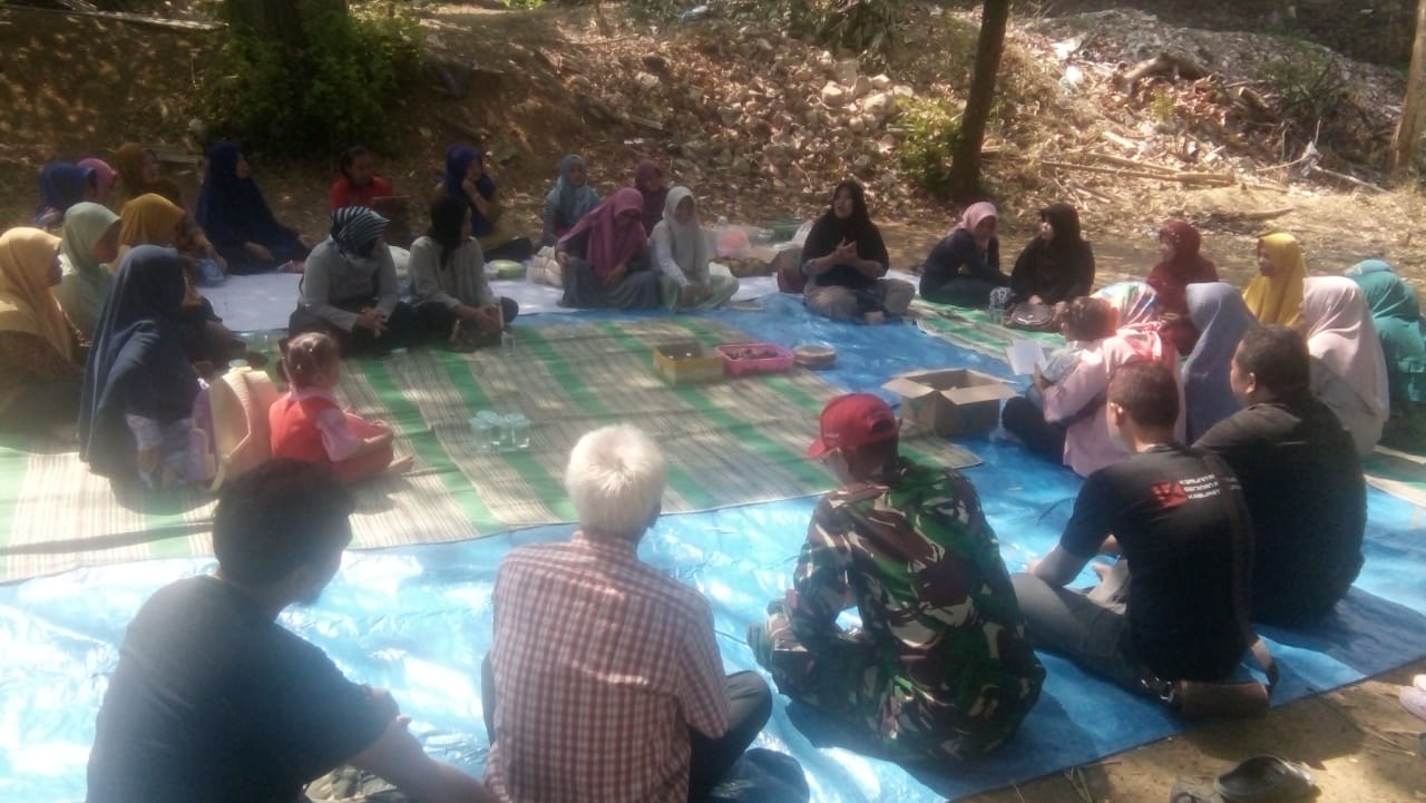 Rapat Pembahasan penebangan bambu di Kali Kedung Pacit